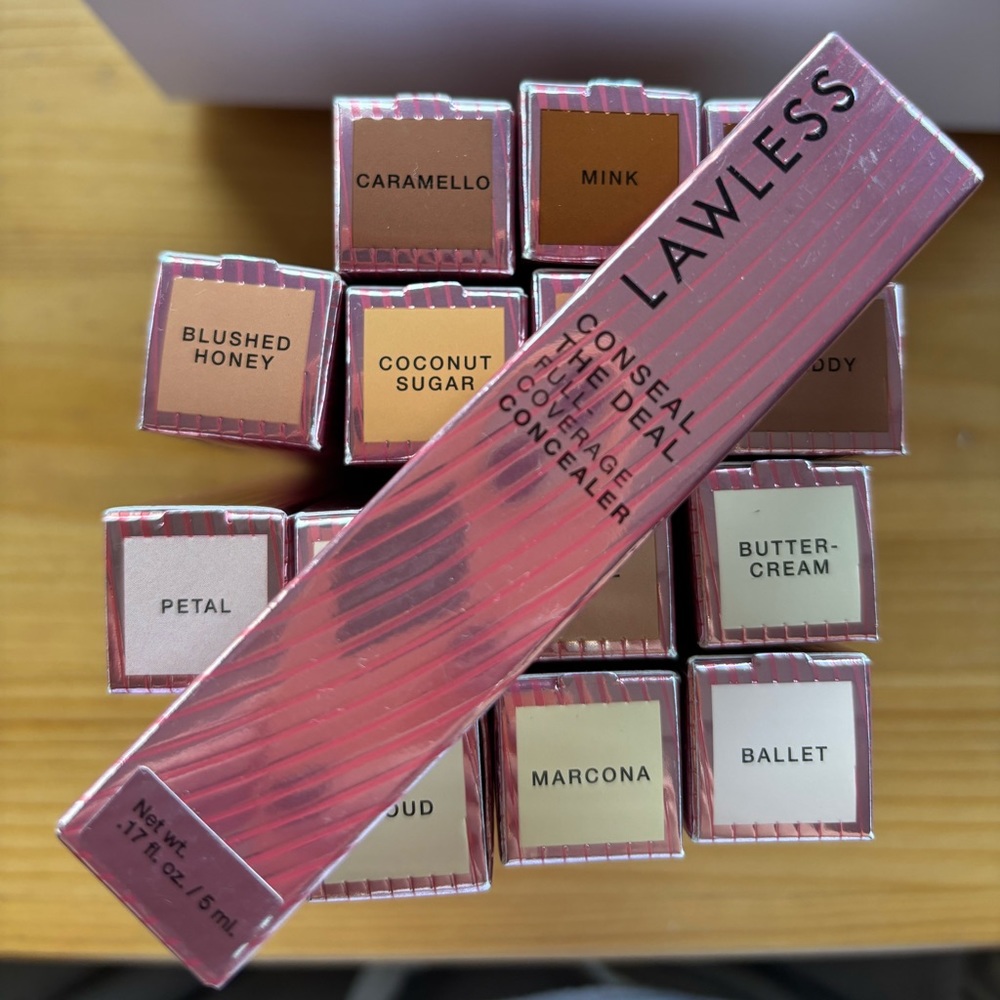 LAWLESS Conceal the Deal Concealer Range